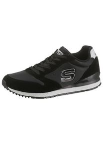 Skechers, Herren Sneaker 'Sunlite', Schwarz / Weiß