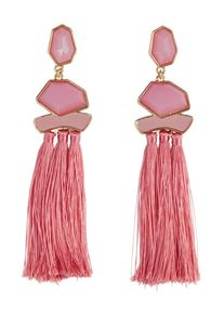 Heine, Damen Ohrschmuck, Pink