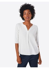 ABOUT YOU, Damen Bluse 'Emmi', Weiß