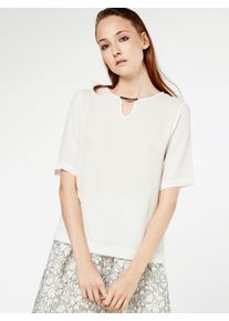 Dorothy Perkins, Damen Tunika 'METAL BAR', Offwhite