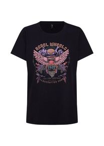 Desires, Damen Shirt 'Vanessa 1', Mischfarben / Schwarz