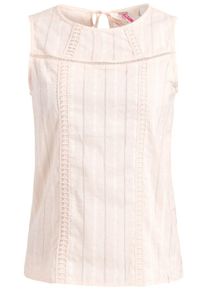 Khujo, Damen Top 'Jemma', Altrosa / Weiß