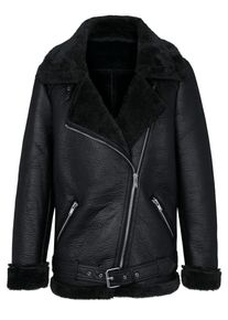 Heine, Damen Jacke, Schwarz