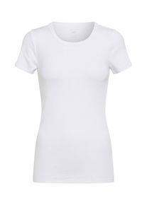 GAP, Damen Shirt 'CREW', Wei&szlig;