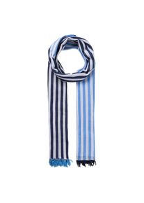 Codello, Damen Schal mit Streifen, Blau / Navy / Weiß