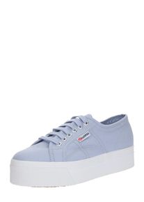 Superga, Damen Sneaker '2790 Acotw Linea Up & down', Hellblau / Wei&szlig;