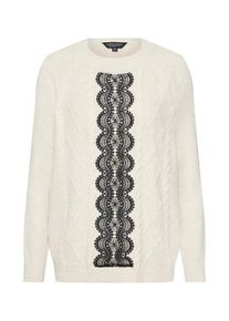 Dorothy Perkins, Damen Pullover, Creme / Schwarz