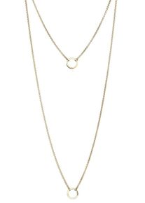Elli, Damen Halskette 'Kreis', Gold