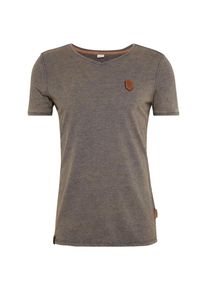 Naketano, Herren T-Shirt 'Schimpanski', Greige / Helllila