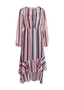 Vila, Damen Kleid 'KALENA', Lila / Rosa / Schwarz