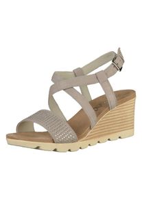 Caprice, Damen Sandalen, Grau