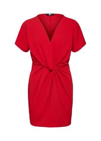 Missguided, Damen Kleid 'KNOT FRONT SHIFT DRESS', Rot