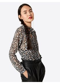 Review, Damen Blusenoberteil 'TIE NECK', bunt