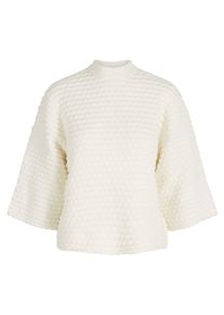 Y.A.S, Damen Strickpullover, Wollwei&szlig;