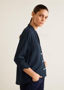 Mango, Damen Bluse 'Berta-A', Navy