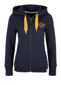 s.Oliver RED LABEL, Damen Sweatjacke, Nachtblau