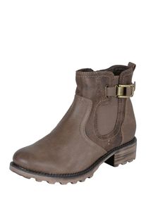 Tamaris, Damen Chelsea-Boot mit Schnalle, Braun