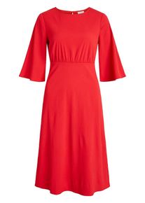 Vila, Damen Kleid, Hellrot