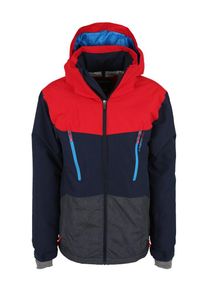 Protest, Herren Wintersportjacke 'Tailgrab 18', Dunkelblau / Grau / Rot
