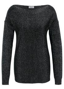Heine, Damen Feinstrickpullover, Schwarz
