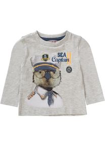 Boboli B&Ograve;BOLI, Langarmshirt, Blau / Gelb / Graumeliert