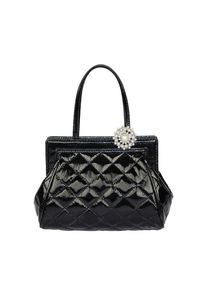 Silvio Tossi, Damen Ledertasche, Schwarz