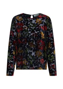 Moves, Damen Bluse 'Madelia', Mischfarben / Schwarz