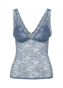 minimum, Damen Top 'Tutta', Rauchblau