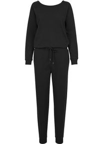 Urban Classics, Damen Jumpsuit 'Terry', Schwarz
