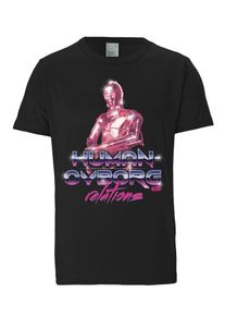 logoshirt, Herren T-Shirt, Schwarz