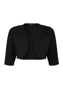 ZIZZI, Damen Strickjacke 'ELAY, 3/4, BOLERO', Schwarz
