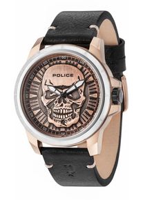 Police, Herren Quarzuhr 'REAPER, PL14385JSTR.62', Rosegold / Schwarz / Silber