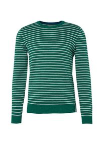 Tom Tailor, Herren Sweatshirt, Tanne / Weiß