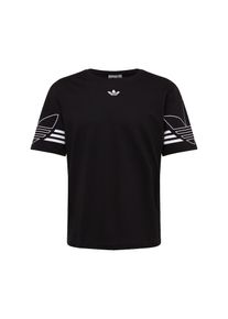 adidas originals, Herren Shirts 'OUTLINE TEE', Schwarz / Weiß