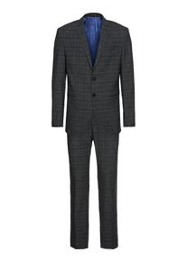 Selected Homme, Herren Anzug 'SLHSLIM-CELLOGAN GREY CHECK SUIT B', Grau