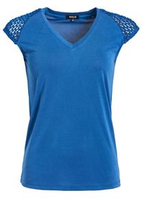Khujo, Damen T-Shirt 'Avonmora', Blau