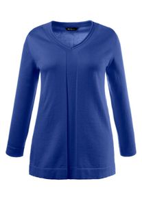 Ulla Popken, Damen Pullover, Blau