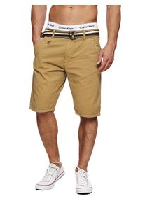 INDICODE JEANS, Herren Shorts 'Cuba', Camel
