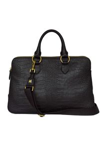 Silvio Tossi, Damen Schultertasche, Schwarz