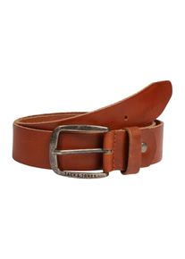 Jack & Jones JACK & JONES, Herren Lederg&uuml;rtel 'JACPAUL', Braun