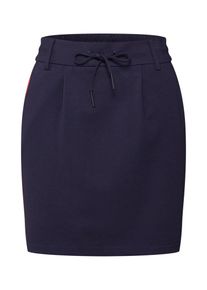 Only, Damen Rock 'onlPOPTRASH EASY PANEL SKIRT', Nachtblau / Rot
