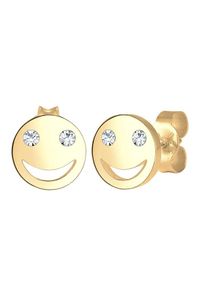 Elli, Damen Ohrringe, Gold / Weiß
