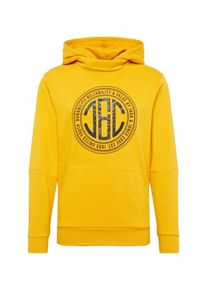 Jack & Jones JACK & JONES, Herren Sweatshirt 'Casal Sweat Hood', Dunkelblau / Gelb