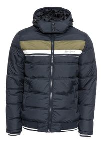Blend, Herren Steppjacke 'Outerwear', Blau / Grün / Weiß
