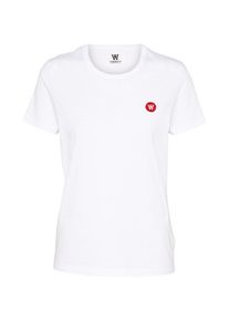 Wood Wood, Damen T-Shirt 'UMA', Wei&szlig;