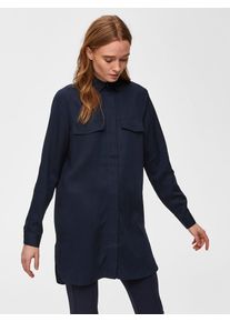 Selected Femme, Damen Hemd, Blau