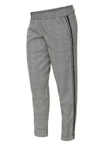 MAMALICIOUS, Damen Umstandshose, Grau / Schwarz / Wei&szlig;