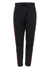 Only, Damen Hose, Rot / Schwarz