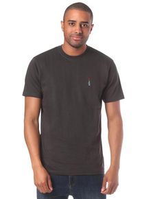 Iriedaily, Herren T-Shirt 'Rosebong Emb', Anthrazit