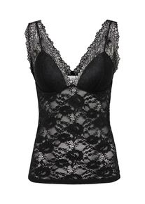 minimum, Damen Spitzen Top 'Tutta', Schwarz